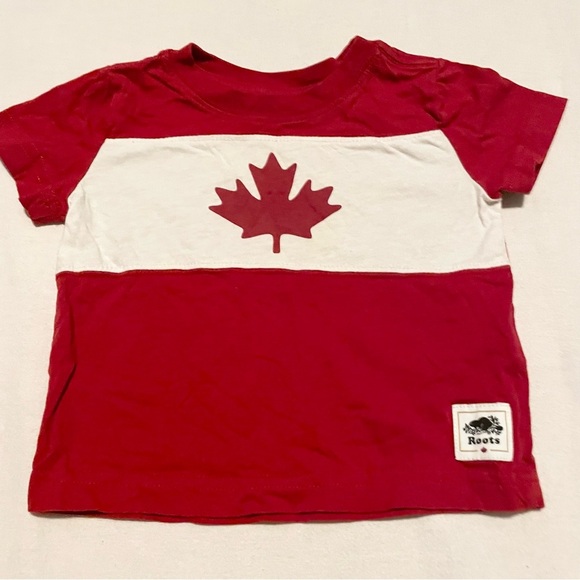 Roots Canada Baby Tshirt Size 6-12 Month Short Sleeve Tee - Picture 15 of 16